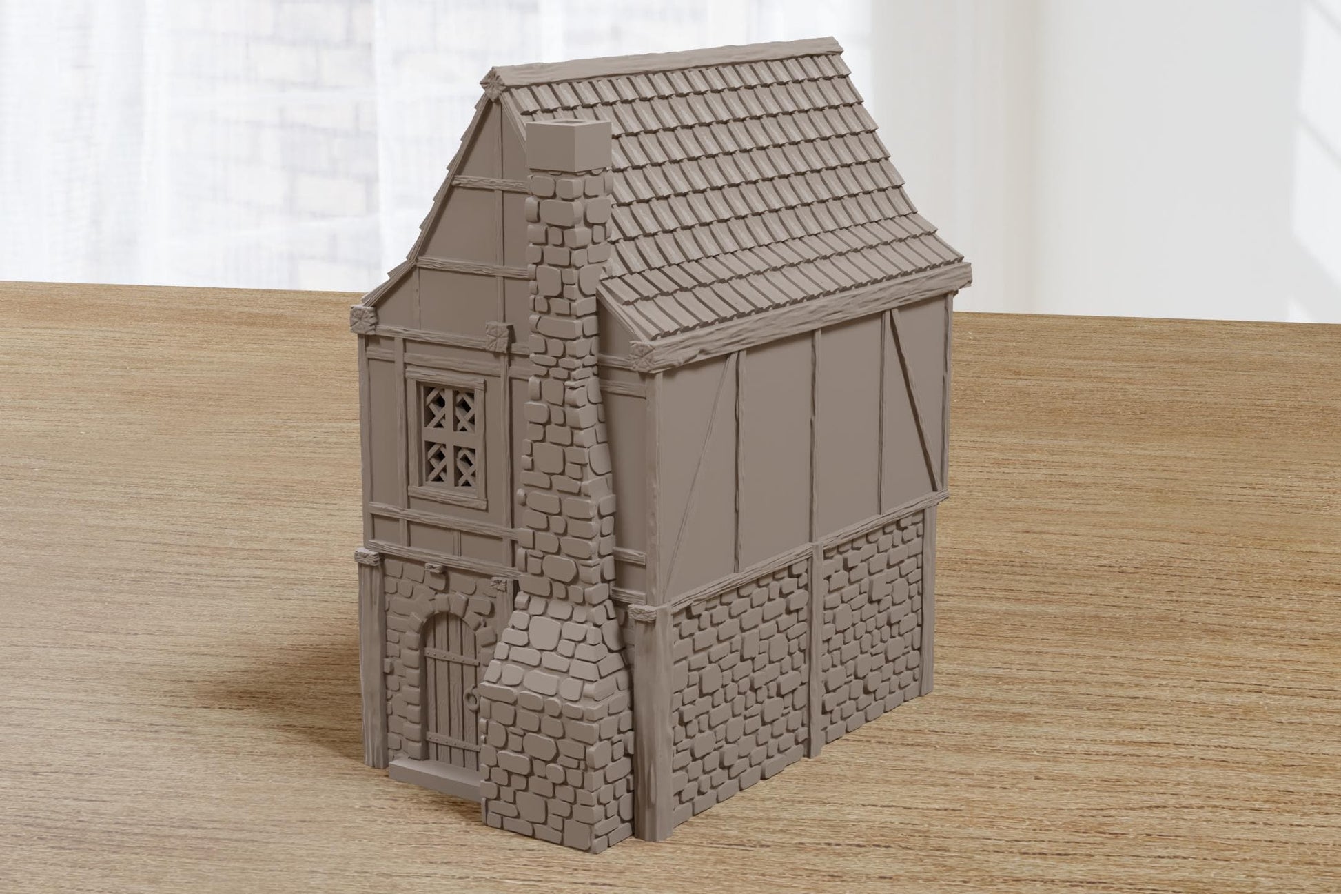Wargaming Terrain Medieval Night Life District House H1 Various Scales Historical Fantasy (US tariffs are pre-paid by us)