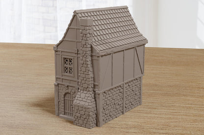 Wargaming Terrain Medieval Night Life District House H1 Various Scales Historical Fantasy (US tariffs are pre-paid by us)