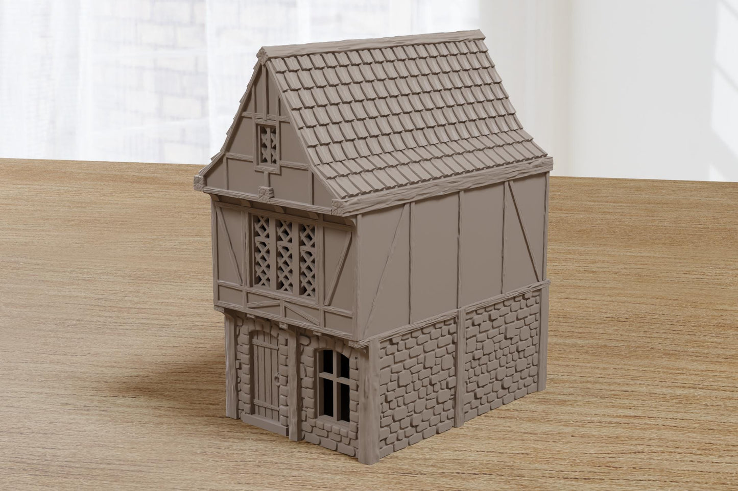 Wargaming Terrain Medieval Night Life District House H1 Various Scales Historical Fantasy (US tariffs are pre-paid by us)