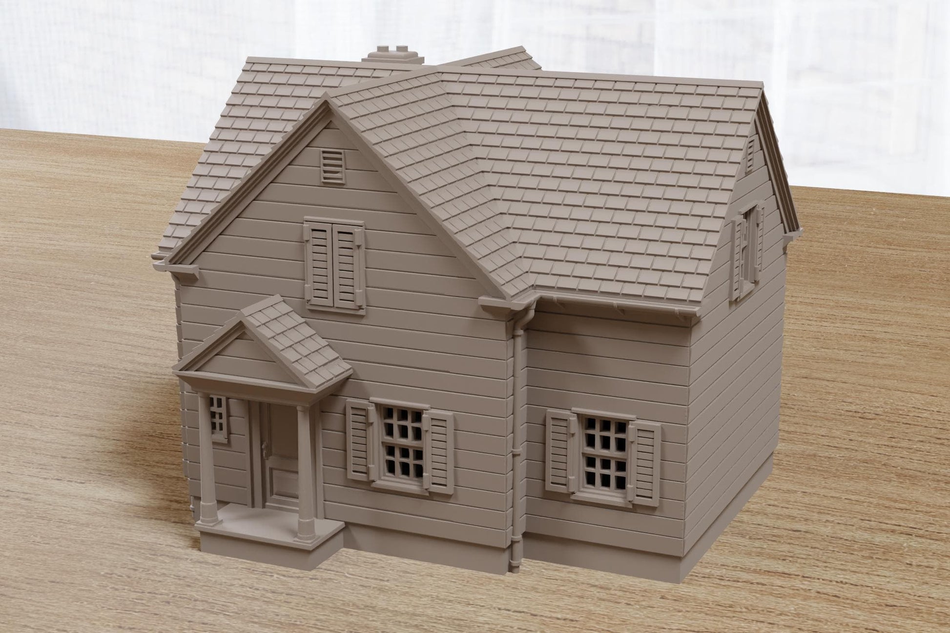 Wargaming Terrain American Classic Suburban House DS1 Various Scales Historical Wargaming Modern (US tariffs are pre-paid by us)