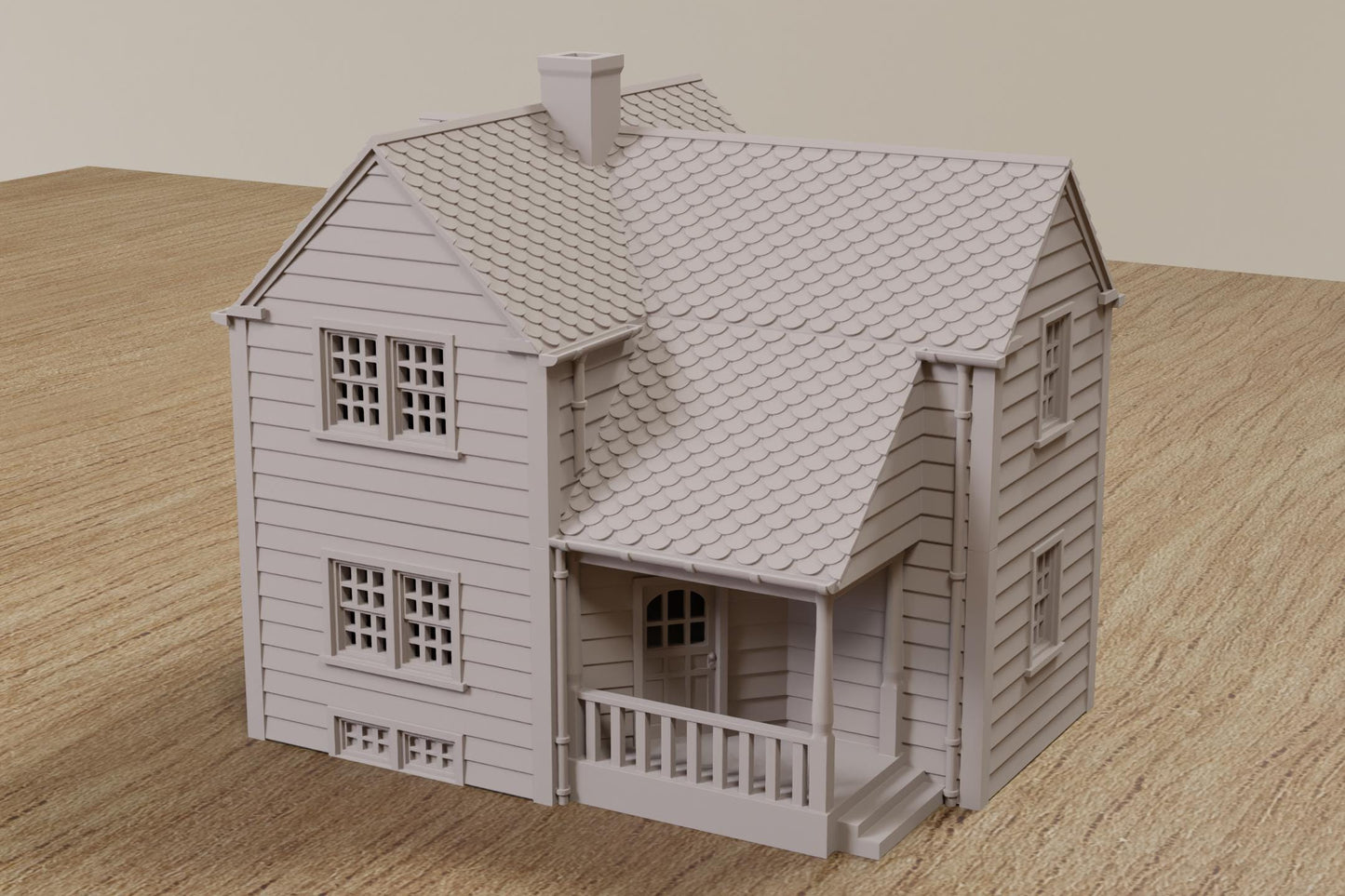 Wargaming Terrain American Classic Suburban House DS3 Various Scales Historical Wargaming Modern (US tariffs are pre-paid by us)