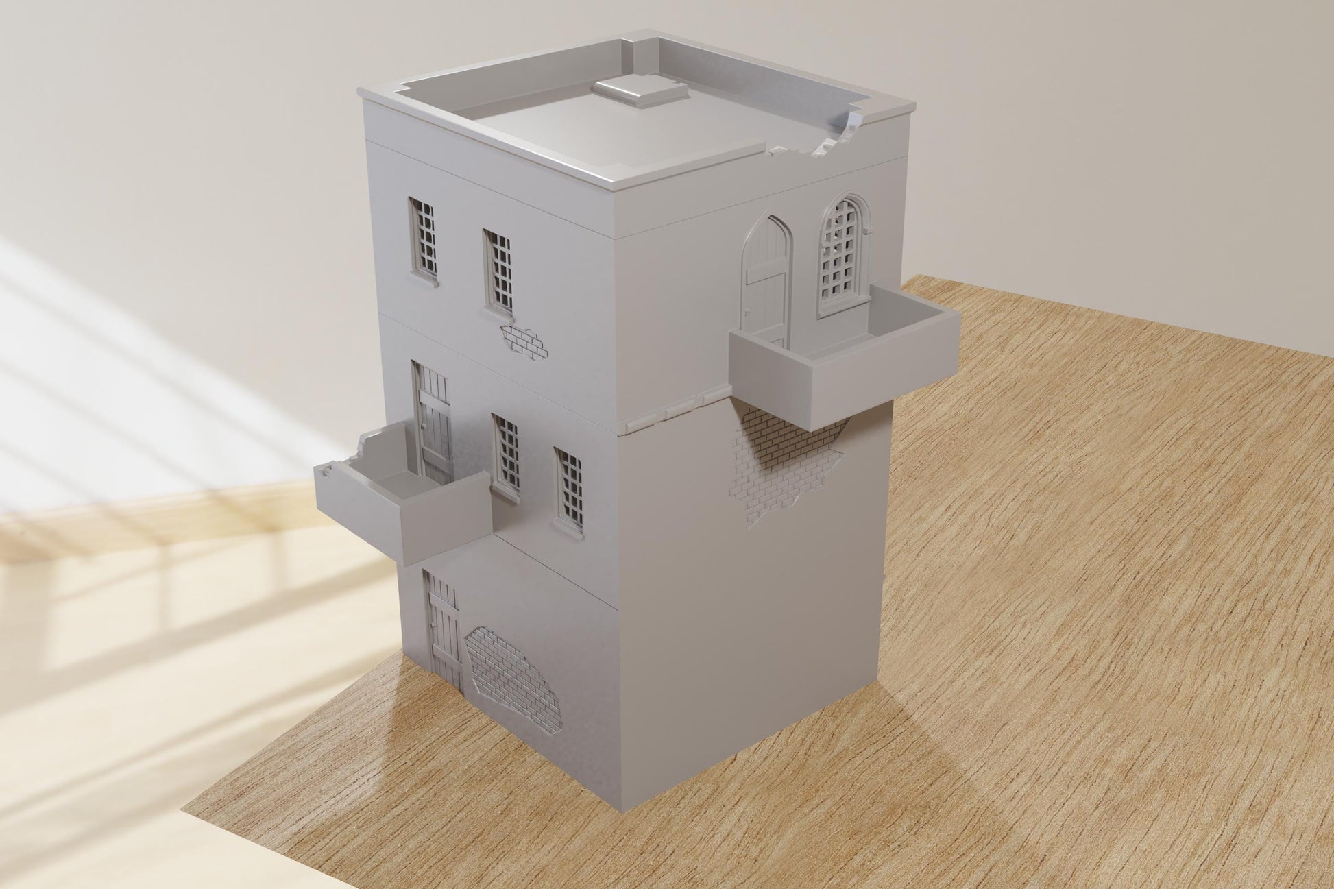 Wargaming Terrain Modern Arab House DH3 Various Scales Historical Wargaming Modern (US tariffs are pre-paid by us)