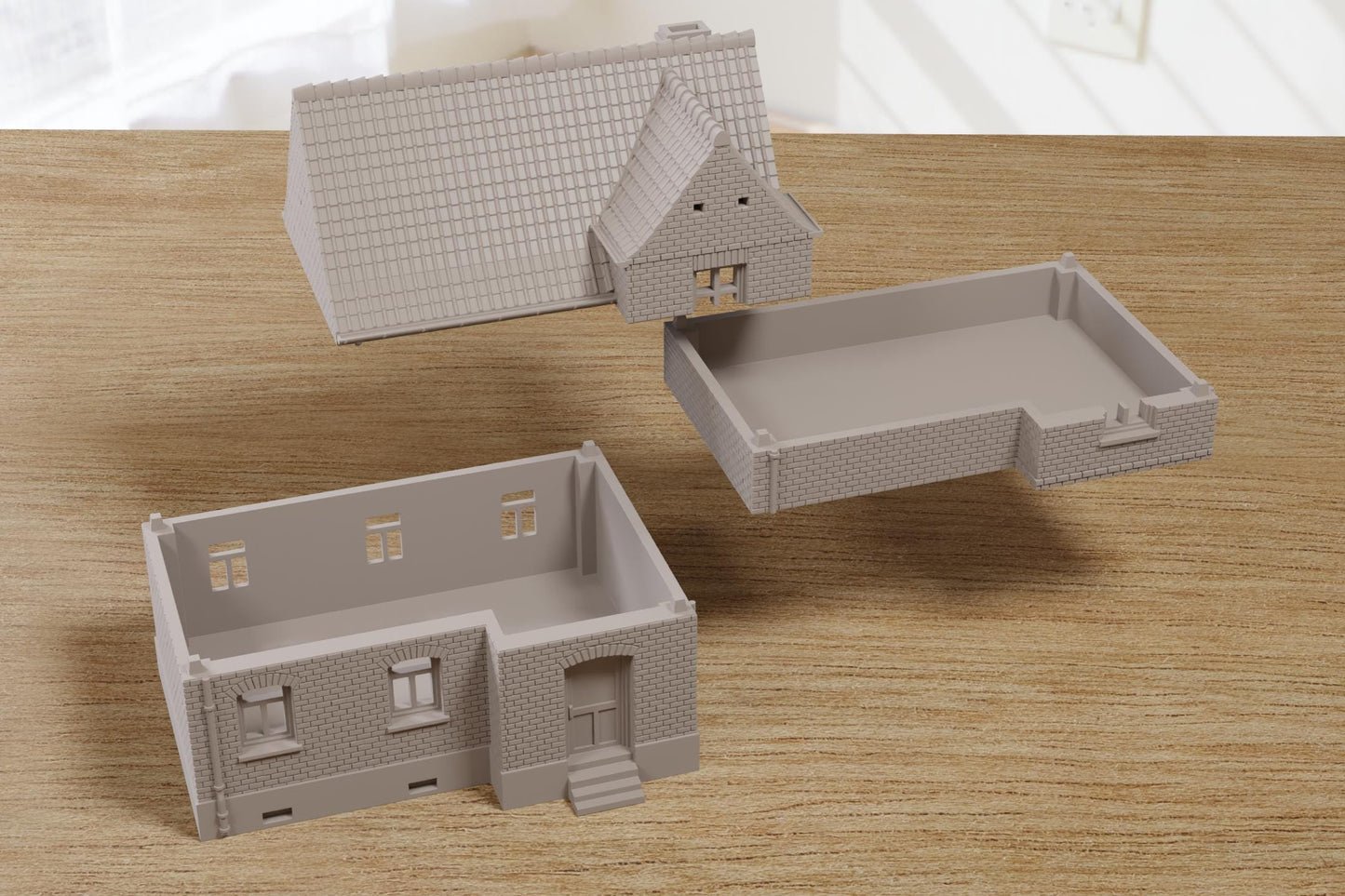 Wargaming Terrain German Fulda Region House DS1 Various Scales Historical Wargaming Modern (US tariffs are pre-paid by us)