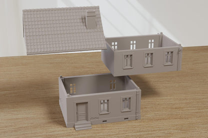 Wargaming Terrain German Fulda Region House DS2 Various Scales Historical Wargaming Modern (US tariffs are pre-paid by us)