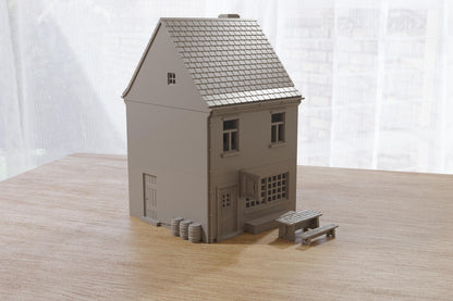 Wargaming Terrain German Bierlokal (pub) Various Scales Historical Wargaming Modern WWII (US tariffs are pre-paid by us)