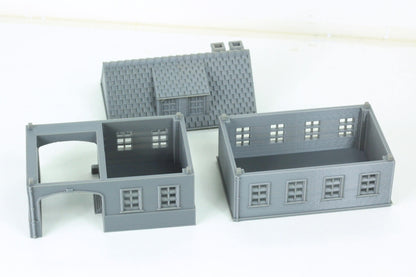 Wargaming Terrain German House DST1 Various Scales Historical Wargaming Modern WWII (US tariffs are pre-paid by us)