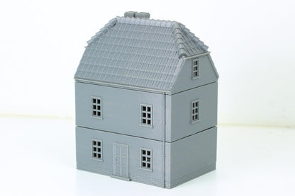 Wargaming Terrain German House DST2 Various Scales Historical Wargaming Modern WWII (US tariffs are pre-paid by us)