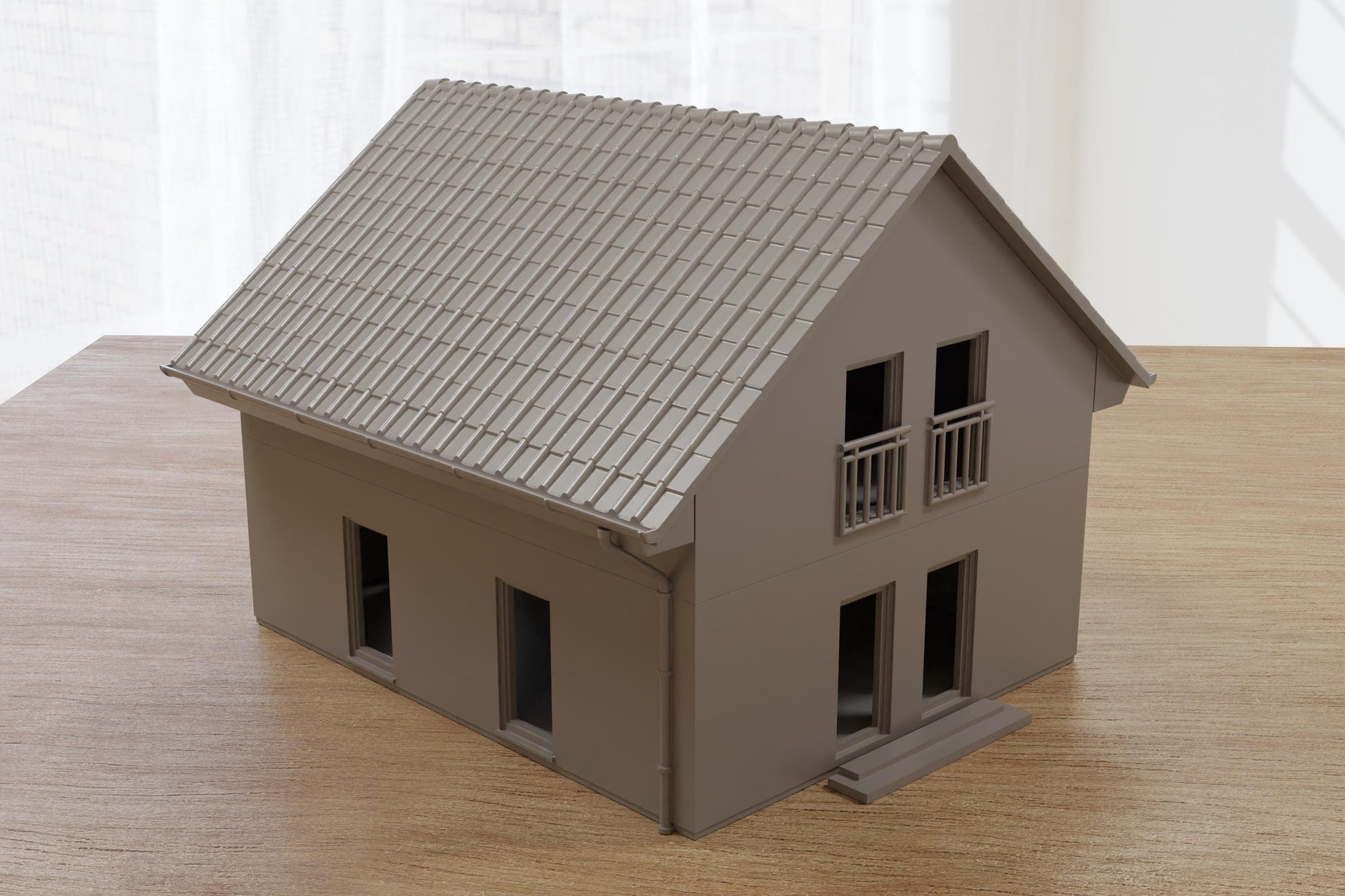 Wargaming Terrain German Modern House T1 Various Scales Historical Wargaming Modern (US tariffs are pre-paid by us)