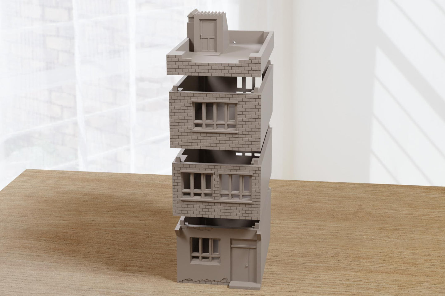Wargaming Terrain Modern Arab Urban Building 1 Various Scales Historical Wargaming Modern (US tariffs are pre-paid by us)