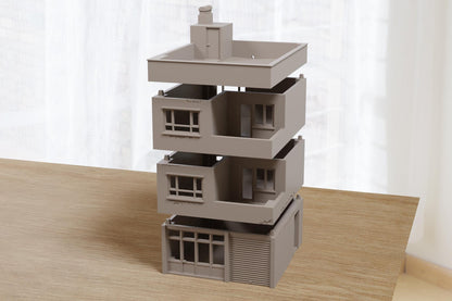 Wargaming Terrain Modern Arab Urban Building 2 Various Scales Historical Wargaming Modern (US tariffs are pre-paid by us)