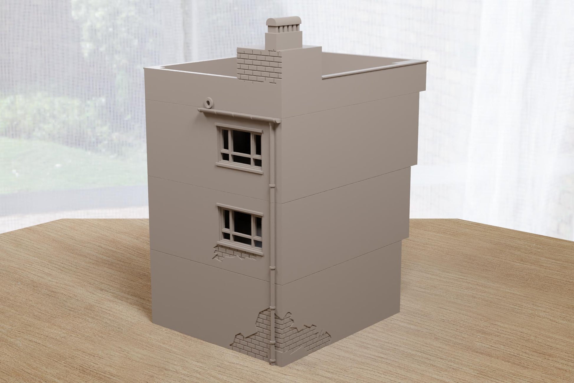 Wargaming Terrain Modern Arab Urban Building 2 Various Scales Historical Wargaming Modern (US tariffs are pre-paid by us)
