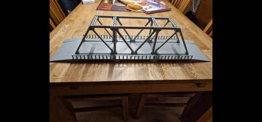 Wargaming Terrain Pratt Truss Bridge Various Scales Historical Wargaming Modern WWII (US tariffs are pre-paid by us)