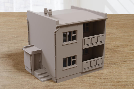 Wargaming Terrain Eastern European Soviet Block House T1 Various Scales Historical Wargaming Modern Cold War (US tariffs are pre-paid by us)