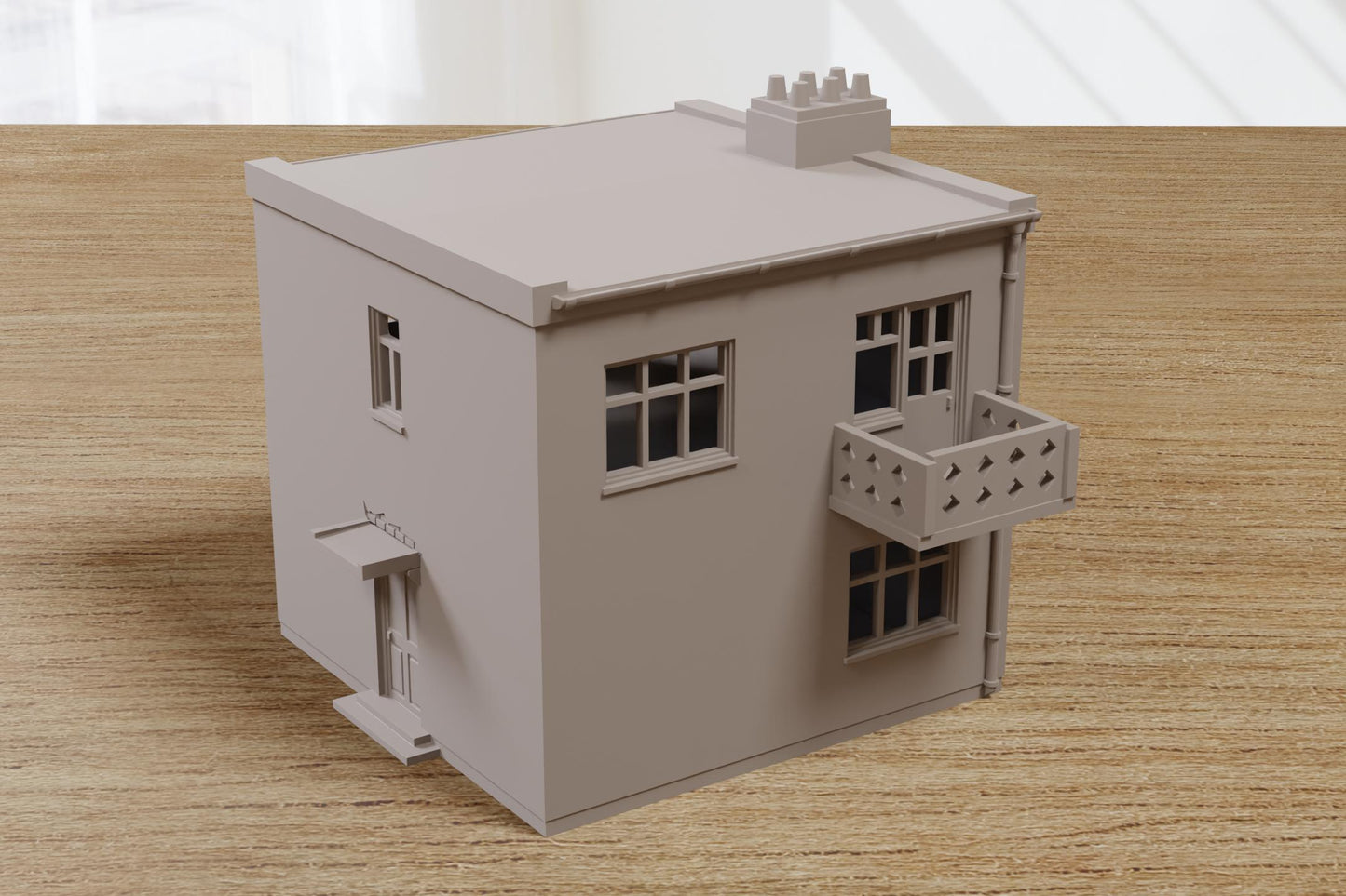 Wargaming Terrain Eastern European Soviet Block House T2 Various Scales Historical Wargaming Modern Cold War (US tariffs are pre-paid by us)