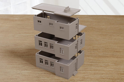 Wargaming Terrain Eastern European Soviet Block House T3 Various Scales Historical Wargaming Modern Cold War (US tariffs are pre-paid by us)