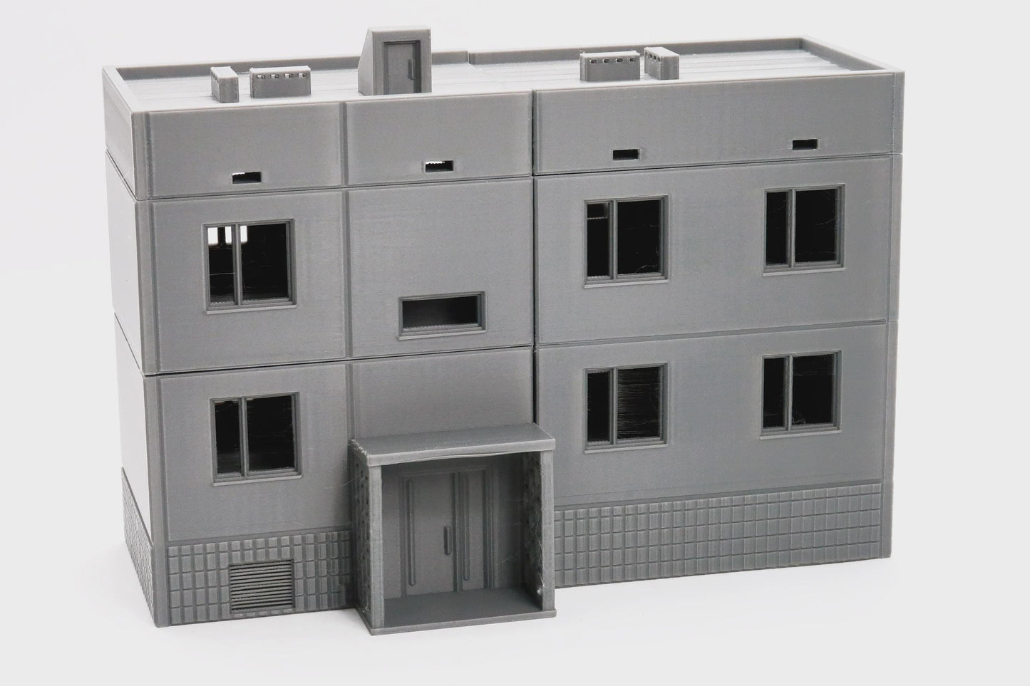 Wargaming Terrain Eastern European Soviet Block Apartments Type 2 Various Scales Historical Wargaming Modern (US tariffs are pre-paid by us)