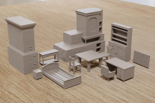 Wargaming Terrain Soviet Era Furniture Pack Various Scales Historical Wargaming Modern (US tariffs are pre-paid by us)