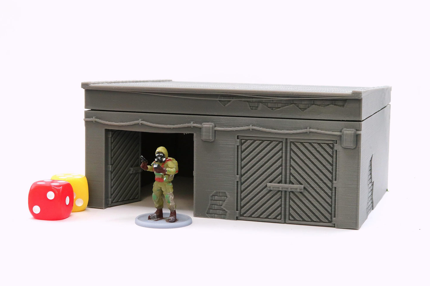 Wargaming Terrain Eastern European Soviet Garage Various Scales Historical Wargaming Modern (US tariffs are pre-paid by us)