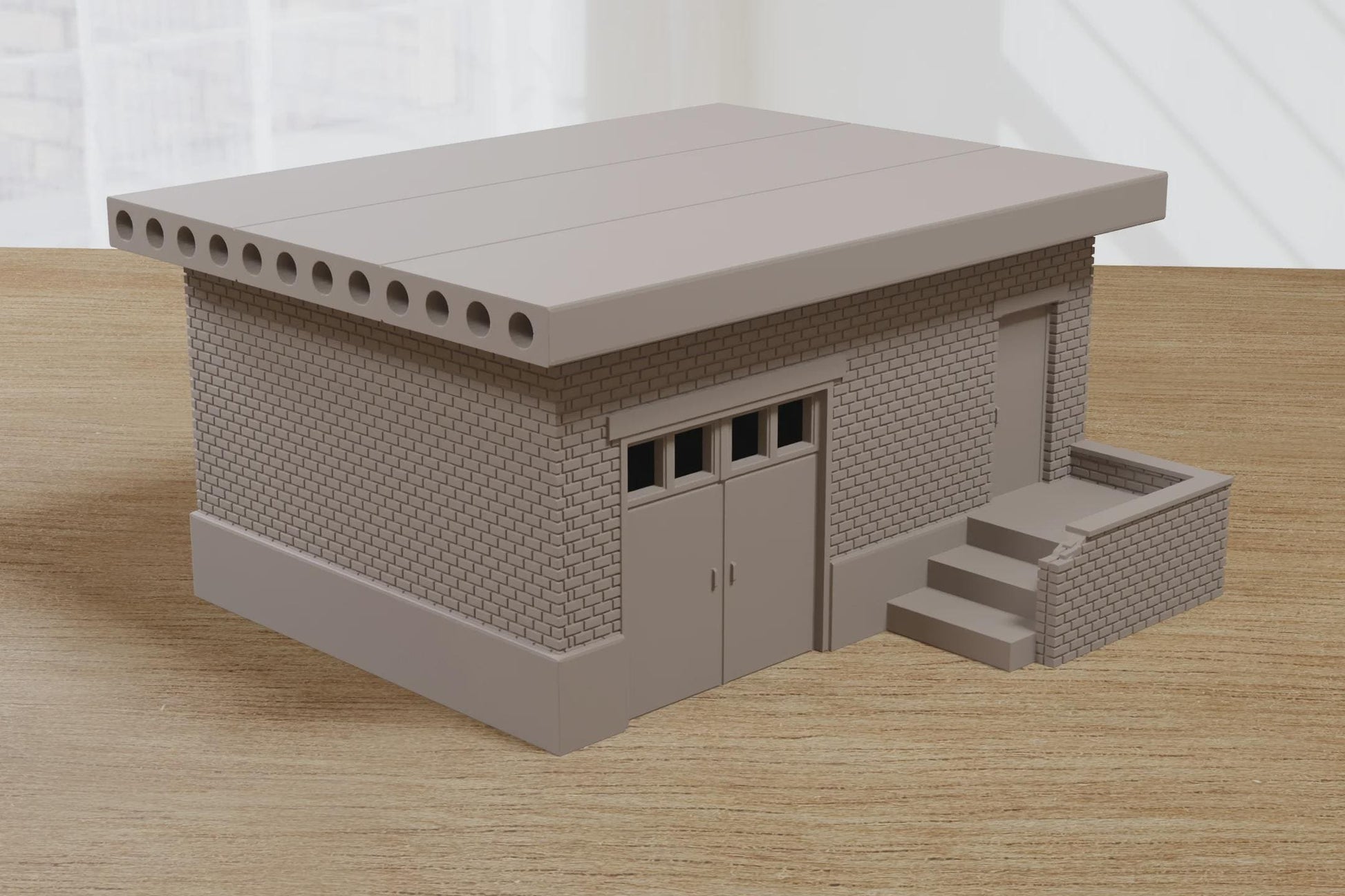 Wargaming Terrain Eastern European Soviet Utility Shed Various Scales Historical Wargaming Modern (US tariffs are pre-paid by us)