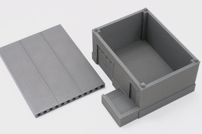 Wargaming Terrain Eastern European Soviet Utility Shed Various Scales Historical Wargaming Modern (US tariffs are pre-paid by us)