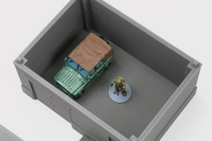 Wargaming Terrain Eastern European Soviet Utility Shed Various Scales Historical Wargaming Modern (US tariffs are pre-paid by us)