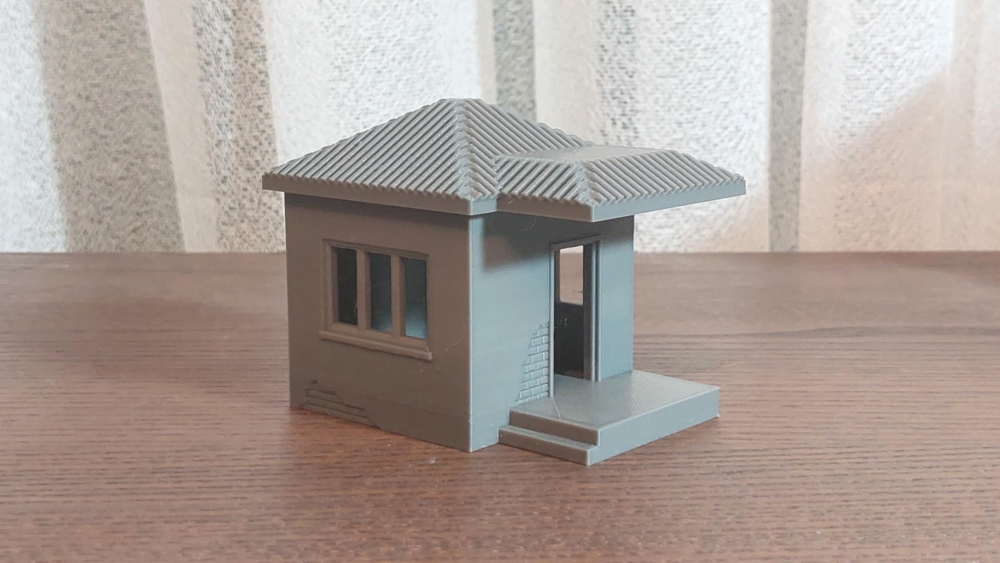 Wargaming Terrain Soviet Era Military Outpost Guard House Various Scales Historical Wargaming Modern (US tariffs are pre-paid by us)