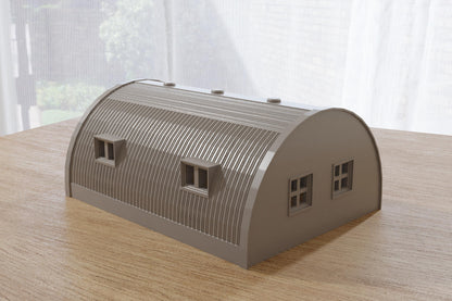 Wargaming Terrain Eastern European Soviet Quonset Hut Barrack Various Scales Historical Wargaming Modern (US tariffs are pre-paid by us)