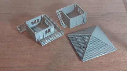Wargaming Terrain Eastern European Soviet Watch Tower Various Scales Historical Wargaming Modern Cold War (US tariffs are pre-paid by us)
