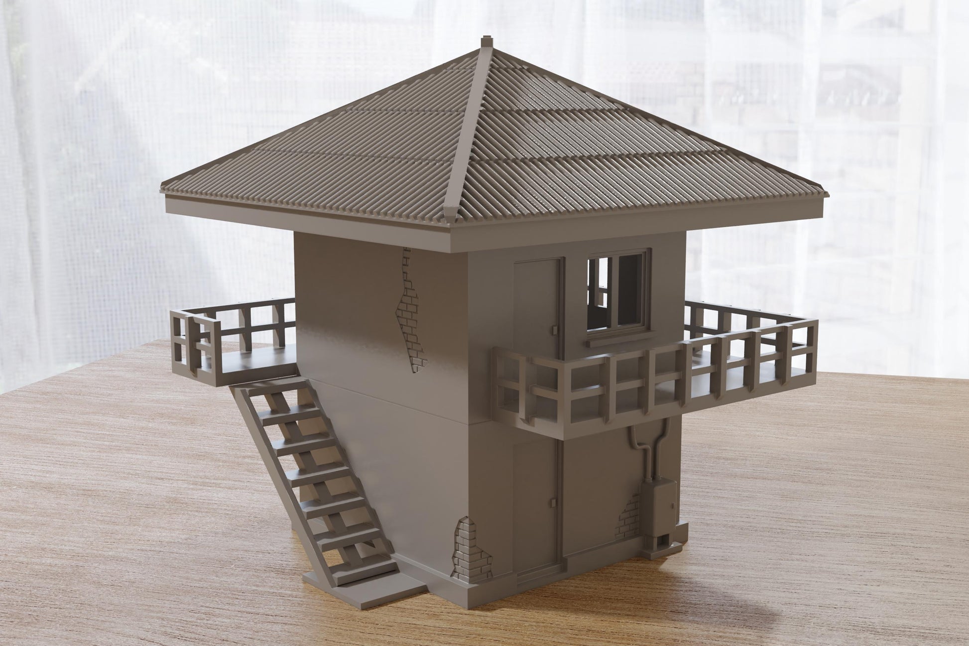 Wargaming Terrain Eastern European Soviet Watch Tower Various Scales Historical Wargaming Modern Cold War (US tariffs are pre-paid by us)