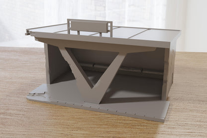 Wargaming Terrain Destroyed Soviet Bus Stop Various Scales Historical Wargaming Modern (US tariffs are pre-paid by us)
