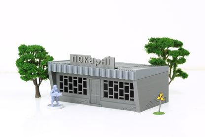 Wargaming Terrain Eastern European Soviet Small Shop Various Scales Historical Wargaming Modern (US tariffs are pre-paid by us)