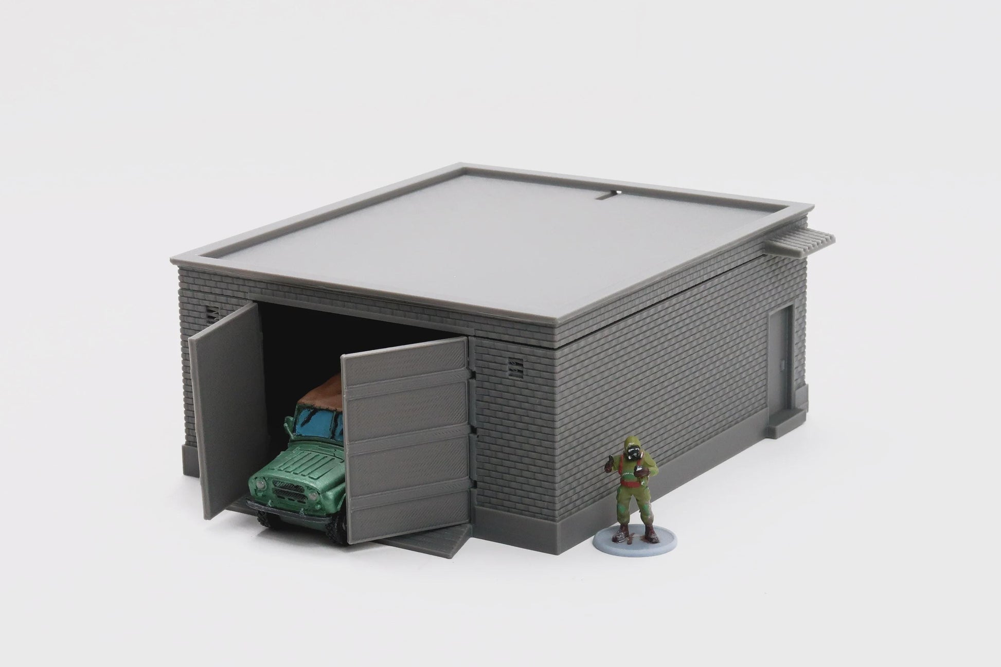 Wargaming Terrain Eastern European Soviet Garage Various Scales Historical Wargaming Modern (US tariffs are pre-paid by us)