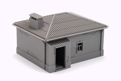 Wargaming Terrain Eastern European Soviet Ukrainian Small House Various Scales Historical Wargaming Modern (US tariffs are pre-paid by us)