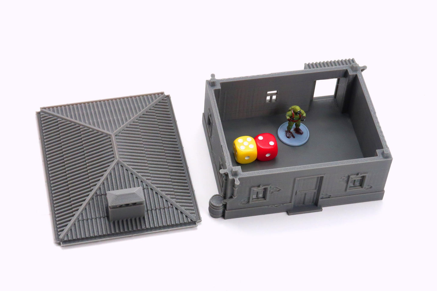 Wargaming Terrain Eastern European Soviet Ukrainian Small House Various Scales Historical Wargaming Modern (US tariffs are pre-paid by us)