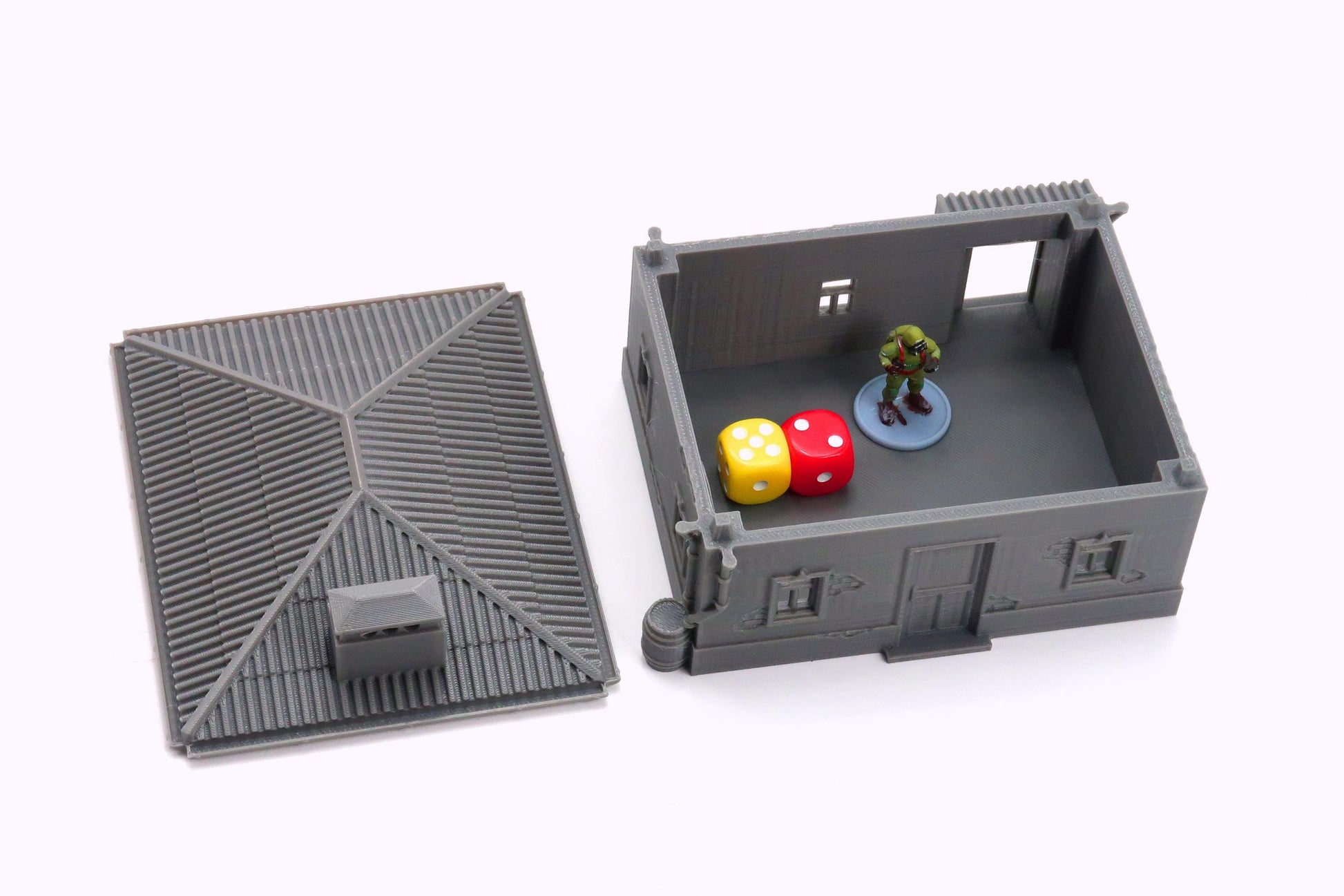 Wargaming Terrain Eastern European Soviet Ukrainian Small House Various Scales Historical Wargaming Modern (US tariffs are pre-paid by us)