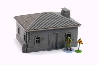Wargaming Terrain Eastern European Soviet Ukrainian Small House Various Scales Historical Wargaming Modern (US tariffs are pre-paid by us)