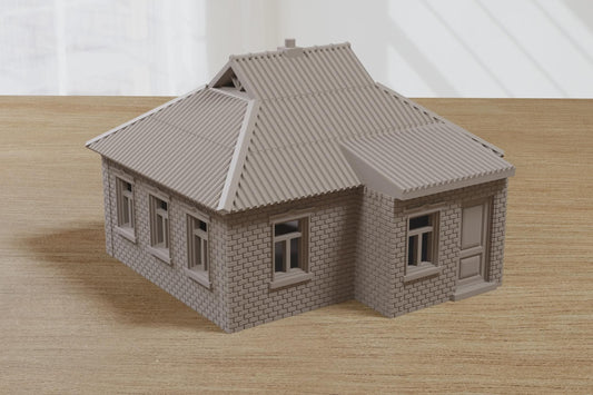 Wargaming Terrain Soviet Ukrainian Village House 1 Various Scales Historical Wargaming Modern (US tariffs are pre-paid by us)