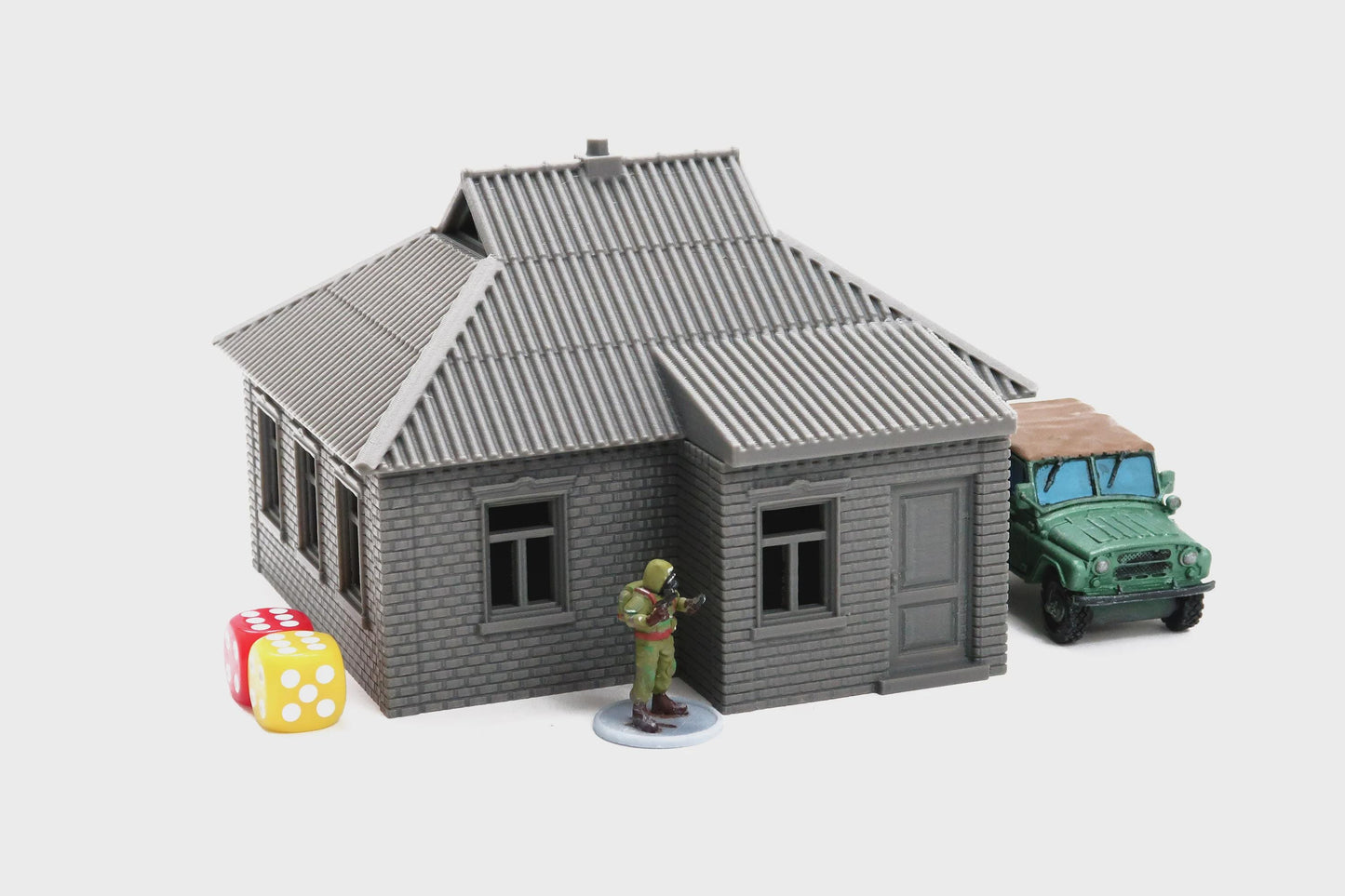 Wargaming Terrain Soviet Ukrainian Village House 1 Various Scales Historical Wargaming Modern (US tariffs are pre-paid by us)