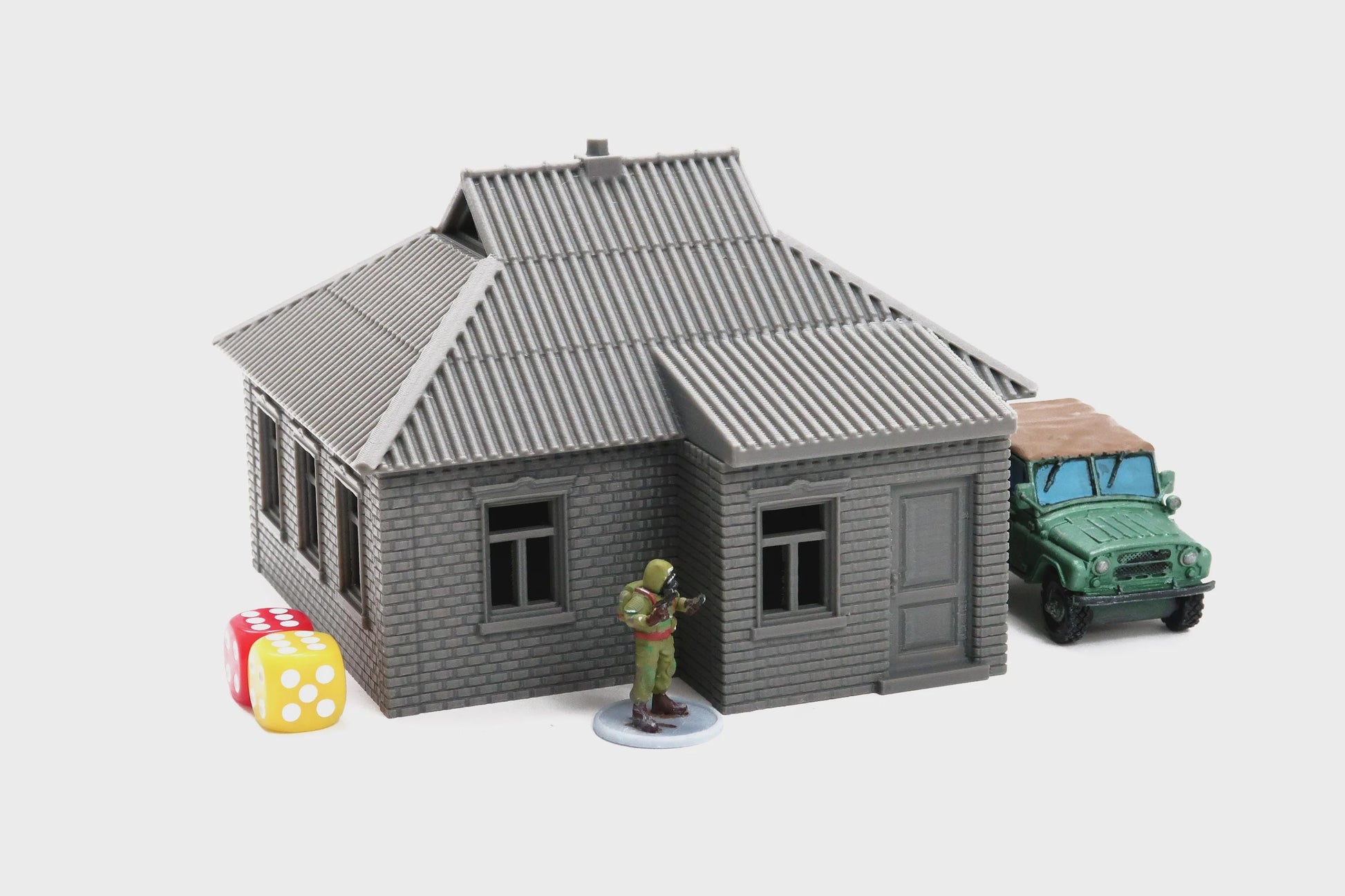 Wargaming Terrain Soviet Ukrainian Village House 1 Various Scales Historical Wargaming Modern (US tariffs are pre-paid by us)
