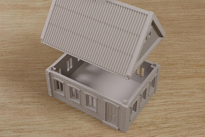 Wargaming Terrain Soviet Ukrainian Village House 3 Various Scales Historical Wargaming Modern (US tariffs are pre-paid by us)