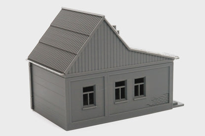 Wargaming Terrain Soviet Ukrainian Village House 4 Various Scales Historical Wargaming Modern (US tariffs are pre-paid by us)