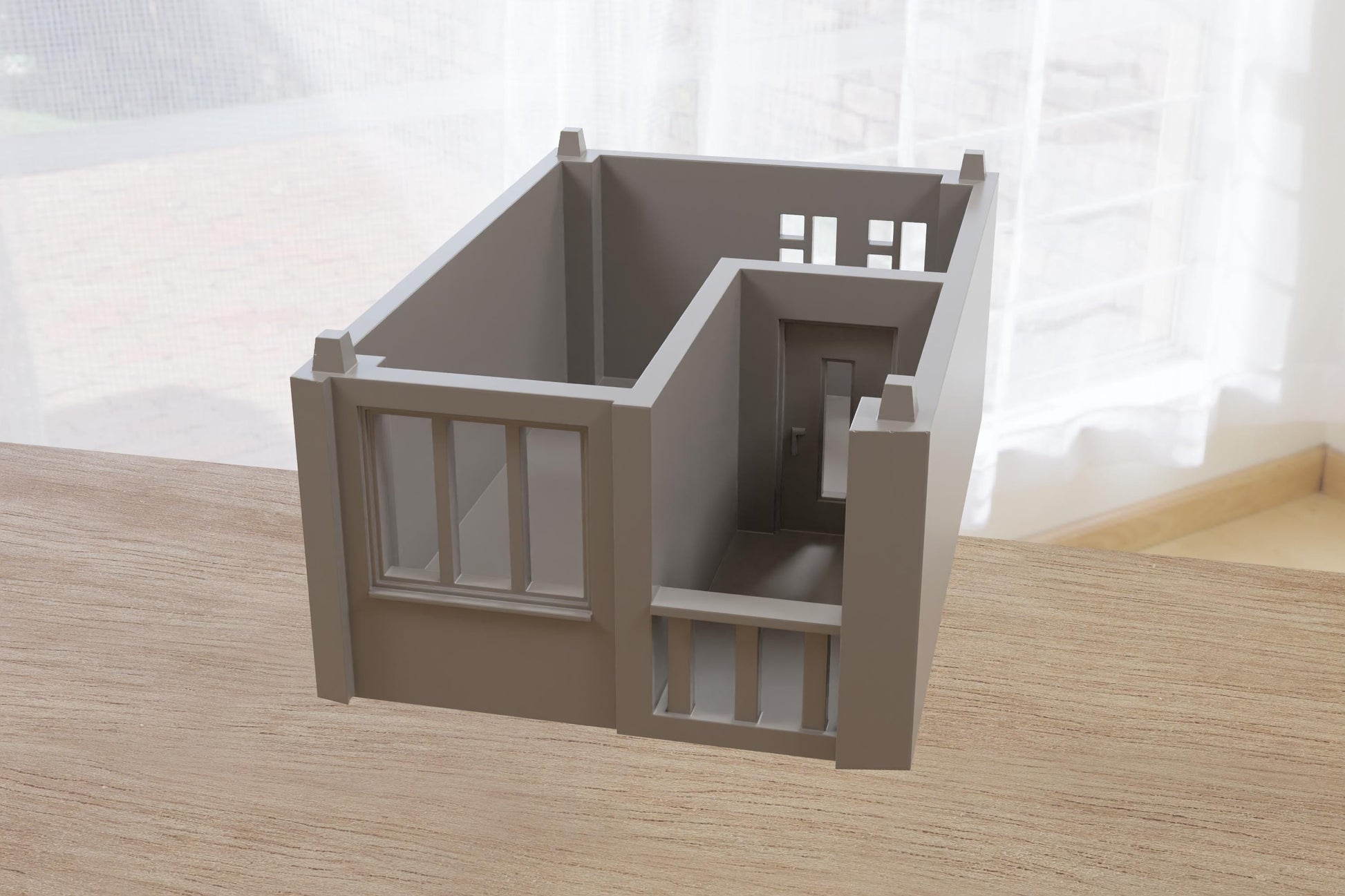 Wargaming Terrain Vietnamese Urban House 2 (3 storey,1 model) Various Scales Historical Wargaming Modern (US tariffs are pre-paid by us)