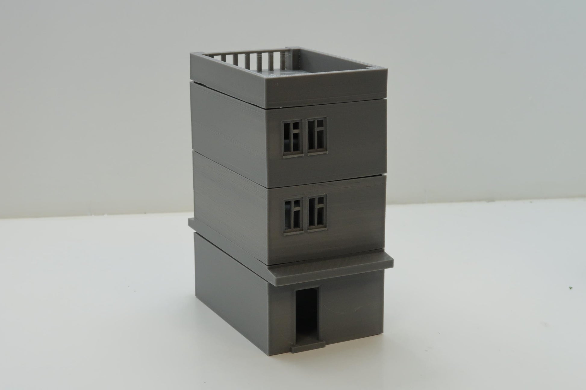 Wargaming Terrain Vietnamese Urban House 2 (3 storey,1 model) Various Scales Historical Wargaming Modern (US tariffs are pre-paid by us)