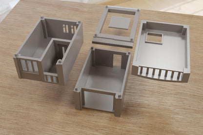 Wargaming Terrain Vietnamese Urban House 2 (3 storey,1 model) Various Scales Historical Wargaming Modern (US tariffs are pre-paid by us)