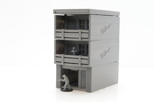 Wargaming Terrain Vietnamese Urban House 4 (3 storey,1 model) Various Scales Historical Wargaming Modern (US tariffs are pre-paid by us)