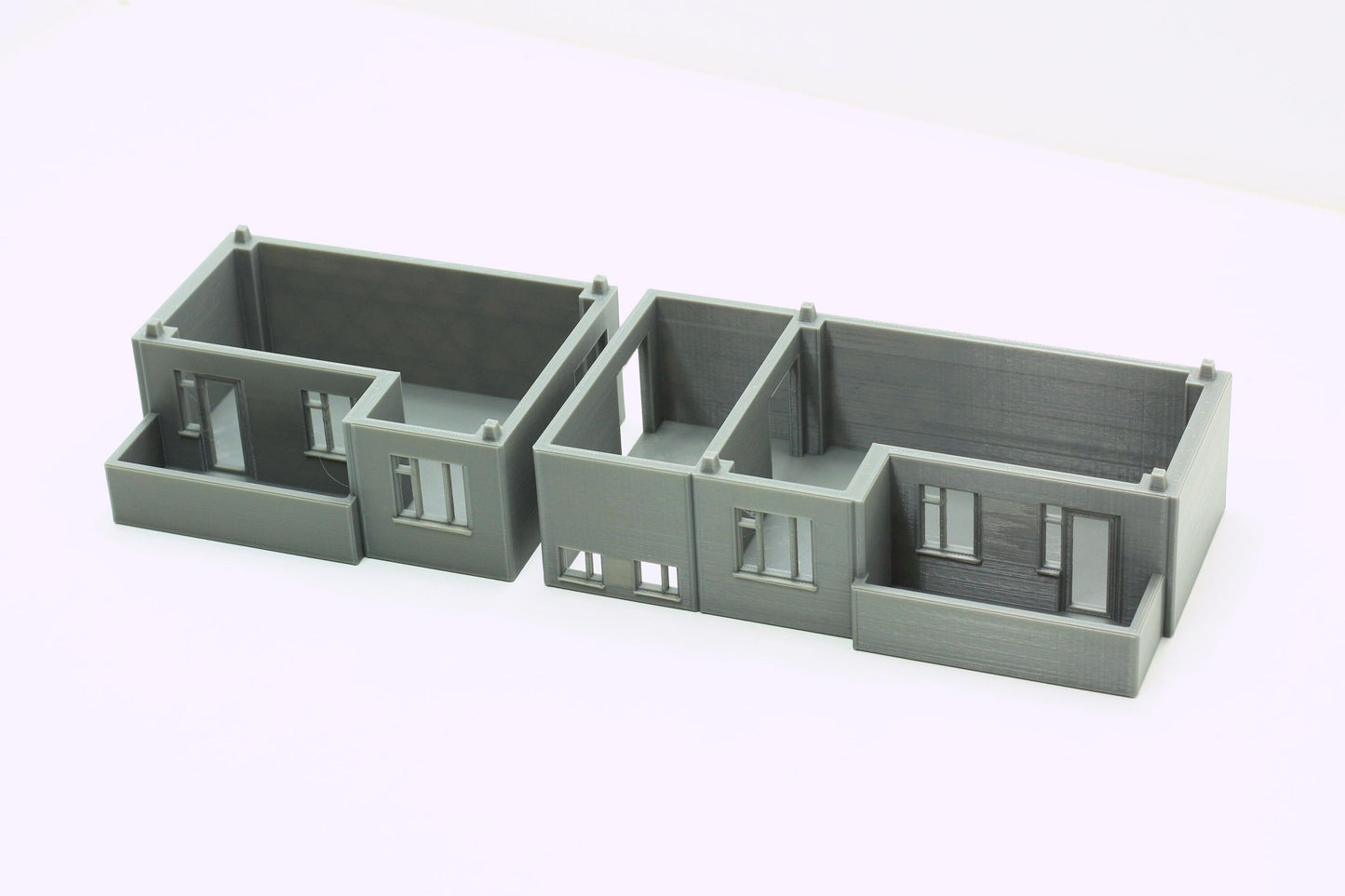 Wargaming Terrain Eastern European Apartments (3 storey,1 model) Various Scales Historical Wargaming Modern (US tariffs are pre-paid by us)