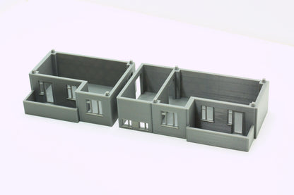 Wargaming Terrain Eastern European Apartments (3 storey,1 model) Various Scales Historical Wargaming Modern (US tariffs are pre-paid by us)