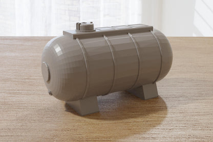 Wargaming Terrain WWII Airfield Fuel Tank Various Scales Historical Wargaming (US tariffs are pre-paid by us)