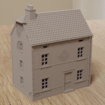 Wargaming Terrain WWII Ardennes Foy Village Cottage Various Scales Historical Wargaming (US tariffs are pre-paid by us)