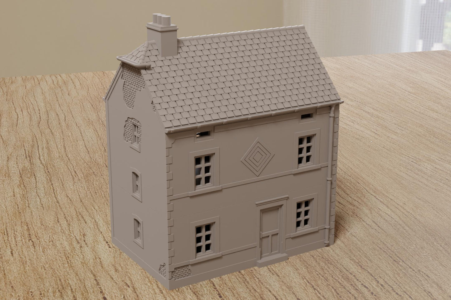 Wargaming Terrain WWII Ardennes Foy Village Cottage Various Scales Historical Wargaming (US tariffs are pre-paid by us)